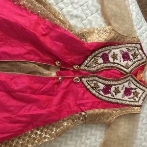 Indian traditional girls indowest lehenga